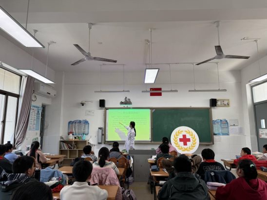 （2024年3月22日滨河实验学校上报）南京晓庄学院滨河实验学校开展“世界防治结核病日”宣传活动 (2)