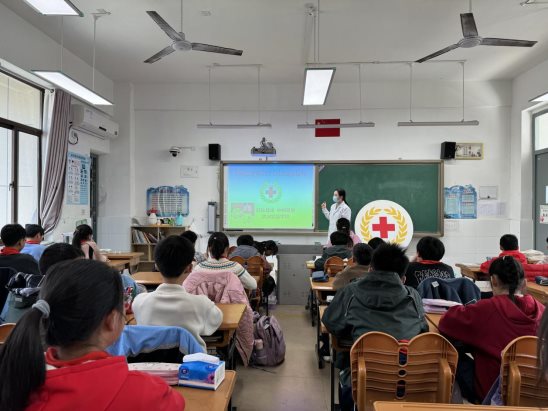 （2024年3月22日滨河实验学校上报）南京晓庄学院滨河实验学校开展“世界防治结核病日”宣传活动 (1)